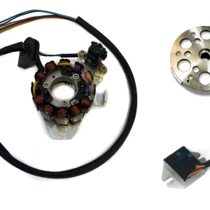 CR500 110W charging stator and flywheel